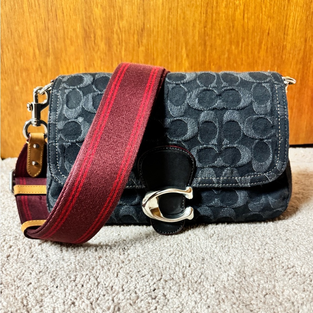 Coach Soft Tabby Shoulder Bag in Signature Denim